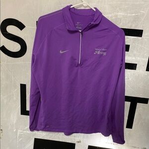 Nike Purple Quarter-Zip Pullover